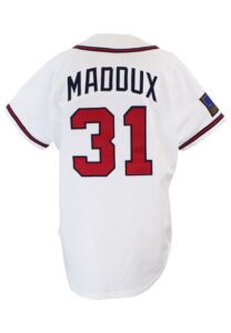 1994 Greg Maddux Atlanta Braves Game-Used Home Jersey