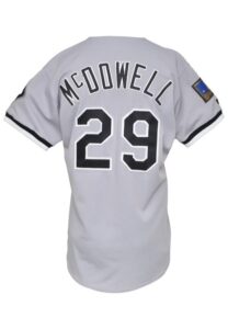 1994 Jack McDowell Chicago White Sox Game-Used Road Jersey