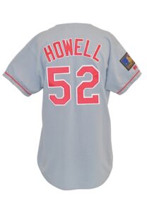 1994 Jay Howell Texas Rangers Game-Used Road Jersey