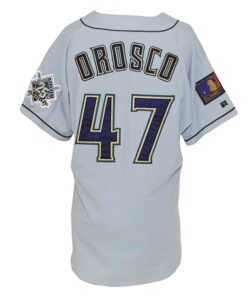 1994 Jesse Orosco Milwaukee Brewers Game-Used Home & Road Jerseys