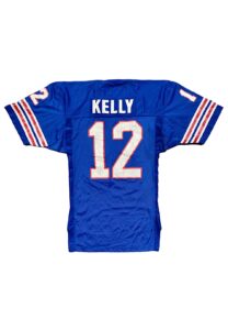 1994 Jim Kelly Buffalo Bills Game-Used Throwback Jersey