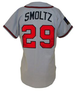 1994 John Smoltz Atlanta Braves Game-Used Road Jersey