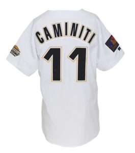 1994 Ken Caminiti Houston Astros Game-Used Home & Road Jerseys