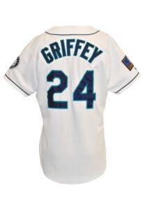 1994 Ken Griffey Jr. Seattle Mariners Game-Used Home Jersey