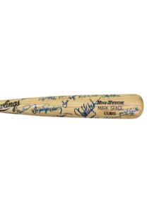 1994 Mark Grace Chicago Cubs Game-Issued & Team-Signed Bat