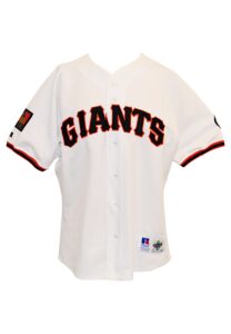 1994 Mark Portugal San Francisco Giants Game-Used Home Jersey