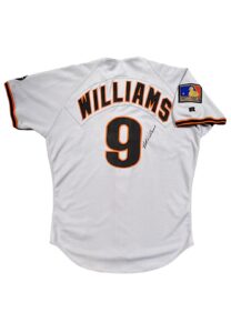 1994 Matt Williams San Francisco Giants Game-Used & Autographed Road Jersey