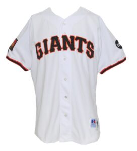 1994 Matt Williams SF Giants Game-Used Home Jersey