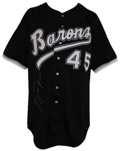 1994 Michael Jordan Birmingham Barons Factory Issued & Autographed Alternate Jersey