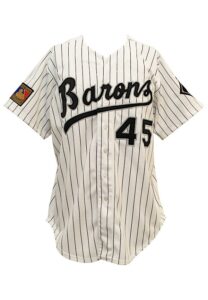 1994 Michael Jordan Birmingham Barons Game-Used Home Jersey