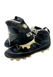 1994 Michael Jordan Chicago White Sox Game-Used Air Jordan #45 Cleats