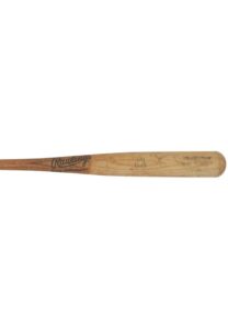 1994 Mike Stanley NY Yankees Game-Used & Autographed Bat