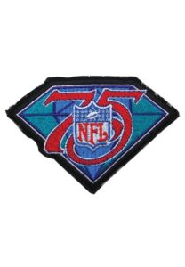 1994 NFL 75th Anniversary Patches