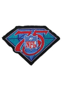 1994 NFL 75th Anniversary Patches