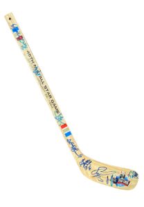 1994 NHL All-Star Game Multi-Signed Mini Stick Including Gretzky