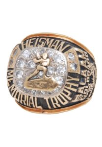 1994 Rashaan Salaam University of Colorado Heisman Trophy Ring