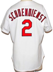 1994 Red Shoendienst St. Louis Cardinals Coaches Worn Home Jersey