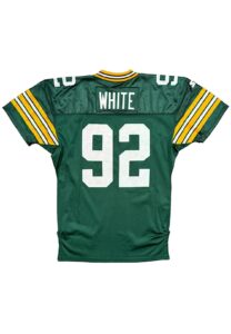 1994 Reggie White Green Bay Packers Game-Used & Autographed Jersey