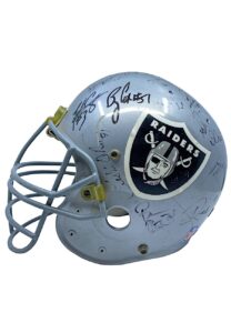 1994 Steve Wisniewski NFL Pro-Bowl Game-Used & Team Signed Oakland Raiders Helmet