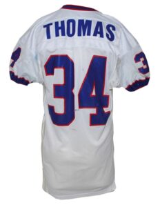 1994 Thurman Thomas Buffalo Bills Game-Used Road Jersey