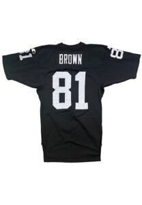 1994 Tim Brown LA Raiders Game-Used Jersey