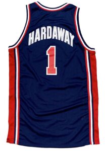 1994 Tim Hardaway Team USA World Championship Of Basketball Game-Used Jersey