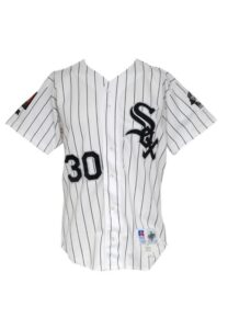 1994 Tim Raines Chicago White Sox Game-Used Home Uniform