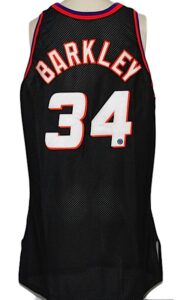 1995-1996 Charles Barkley Phoenix Suns Game-Used Road Alternate Jersey 