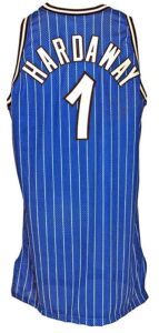 1995-1996 Penny Hardaway Magic Game-Used Road Jersey