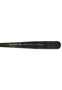 1995 & 1997 Cleveland Indians American League Champions Black Bats