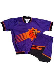 1995-96 Charles Barkley Phoenix Suns Player-Worn Warmup Suit