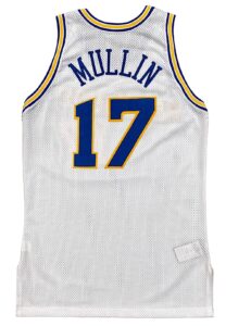 1995-96 Chris Mullin Golden State Warriors Game-Used Jersey