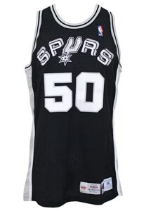 1995-96 David Robinson San Antonio Spurs Game-Used Road Jersey