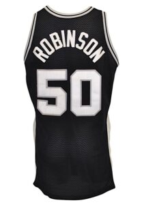 1995-96 David Robinson San Antonio Spurs Game-Used Road Jersey 