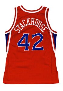 1995-96 Jerry Stackhouse Philadelphia 76ers Game-Used Jersey