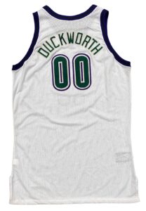 1995-96 Kevin Duckworth Milwaukee Bucks Game-Used Jersey