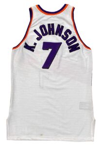 1995-96 Kevin Johnson Phoenix Suns Game-Used & Signed Jersey