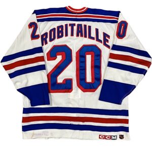 1995-96 Luc Robitaille NY Rangers Game-Used Jersey