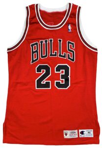 1995-96 Michael Jordan Chicago Bulls Pro-Cut Jersey