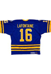 1995-96 Pat LaFontaine Buffalo Sabres Game-Used & Signed Jersey