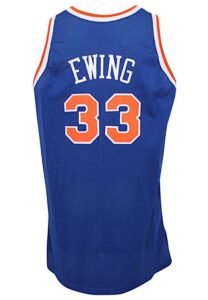 1995-96 Patrick Ewing New York Knicks Game-Used Road Jersey 