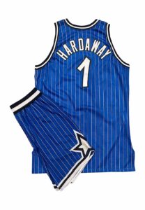 1995-96 Penny Hardaway Orlando Magic Game-Used Alternate Uniform