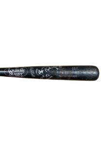 1995 Alex Rodriguez Seattle Mariners Rookie Career Home Run #4 Game-Used & Signed Bat