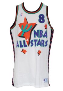 1995 Charles Barkley Western Conference NBA All-Star Pro Cut Jersey