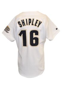 1995 Craig Shipley Houston Astros Game-Used Home Jersey