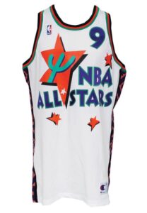 1995 Dan Majerle Western Conference NBA All-Star Pro Cut Autographed Jersey