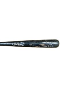 1995 Dave Winfield Cleveland Indians Game-Used & Signed Bat