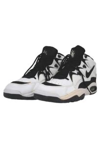 1995 Dennis Rodman SA Spurs Game-Used & Autographed Sneakers