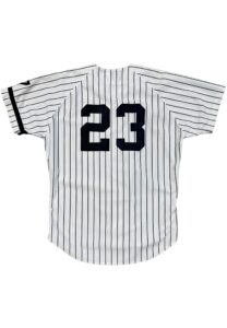 1995 Don Mattingly New York Yankees Game-Used Home Jersey