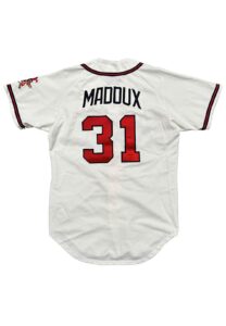 1995 Greg Maddux Atlanta Braves Game-Used Jersey